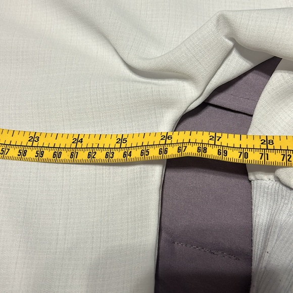 ‘Just Breathe’ White Long Sleeve Oversized Top. Size L $13 - Picture 5 of 6